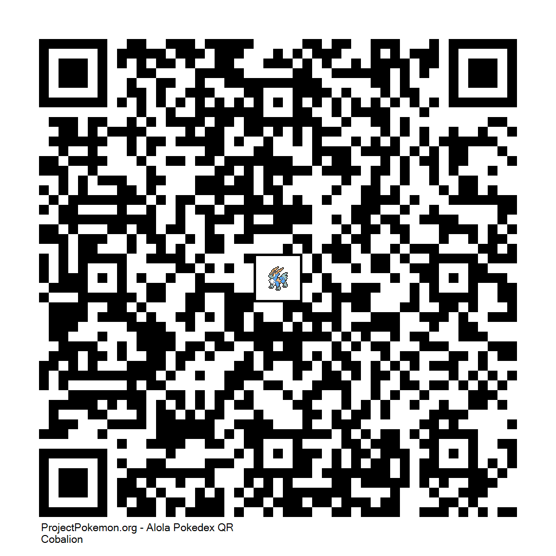 Cdigo QR de Cobalion